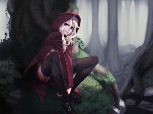Little Red Riding Hood Anime HD wallpaper thumb