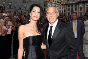 george clooney, amal alamuddin, marriage, family, rings wallpaper thumb