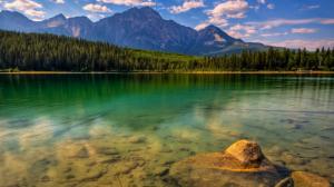 Mountain,Nature, Water, Forest, Clean wallpaper thumb