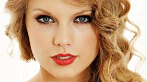 Beautiful Taylor Swift American Singer Red Lips HD Photo wallpaper thumb