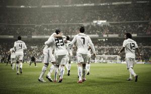 Real Madrid Celebration  Free Download wallpaper thumb