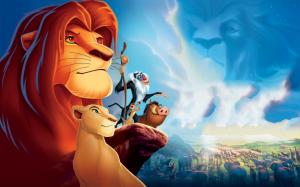 Lion King Simba and Friends wallpaper thumb