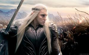Lee Pace as Thranduil in Hobbit 3 Movie wallpaper thumb