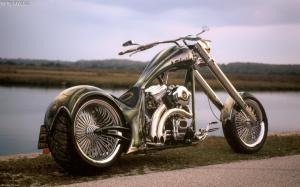 Cool-Harley-Davidson-Chopper-HD- wallpaper thumb