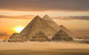 Pyramids of Egypt wallpaper thumb