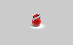 christmas toys, ball, hat, red, attributes, holiday, christmas wallpaper thumb