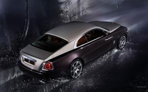 Rolls Royce Wraith Splash Water HD wallpaper thumb
