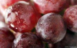 Fresh Red Grapes wallpaper thumb