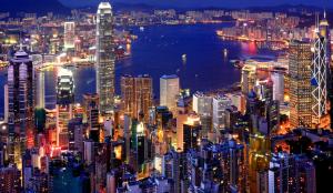 Hong Kong City Lights wallpaper thumb