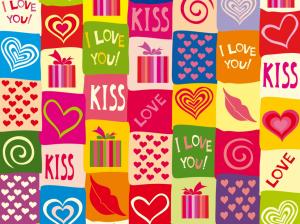 I Love You, love hearts wallpaper thumb