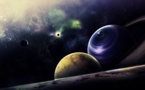Great Space World View wallpaper thumb