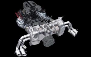 Audi Engine Exhaust System wallpaper thumb