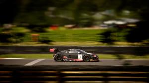 Audi R8 Race Car Matte Motion Blur HD wallpaper thumb