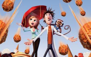 Cloudy with a Chance of Meatballs wallpaper thumb