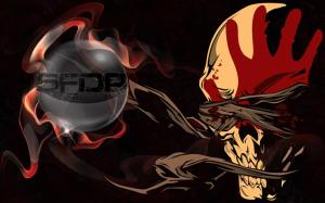 Finger Punch Heavy Metal Hard Rock Bands Skull Skulls Dark Wide Resolution wallpaper thumb