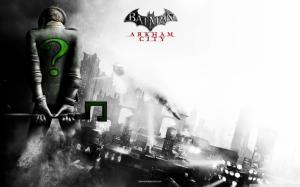 Batman Batman: Arkham City Riddler HD wallpaper thumb