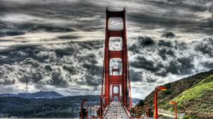 Wonderful Golden Gate Bridge Hdr wallpaper thumb