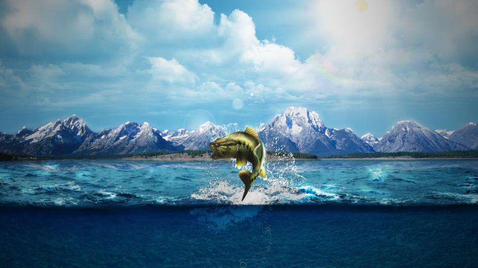 Fish, Sea, Sea Monsters, Mount Everest, Mountains, Nature wallpaper,fish HD wallpaper,sea HD wallpaper,sea monsters HD wallpaper,mount everest HD wallpaper,mountains HD wallpaper,nature HD wallpaper,3551x1995 wallpaper