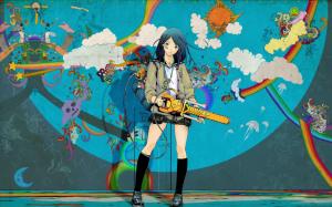 Anime Girls, Drawing, Artwork wallpaper thumb