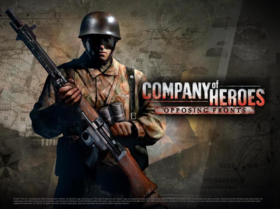Company of heroes opposing fronts, strategy game, relic entertainment wallpaper,company of heroes opposing fronts wallpaper,strategy game wallpaper,relic entertainment wallpaper,1600x1200 wallpaper