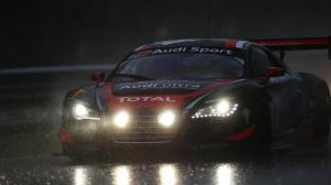 Audi R8 Sport Rain Race wallpaper thumb