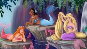 Disney Mermaids wallpaper thumb
