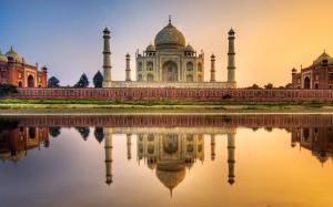 Taj Mahal Agra India wallpaper thumb
