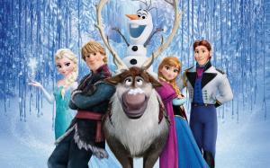 Disney cartoon movie, Frozen wallpaper thumb