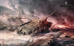 World of Tanks Tanks SU-100 Games wallpaper thumb