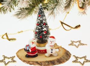 santa claus, christmas tree, star, toys, holiday wallpaper thumb
