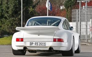 Old White Porsche 911 wallpaper thumb