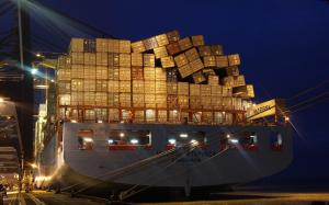 Cargo ship wallpaper thumb