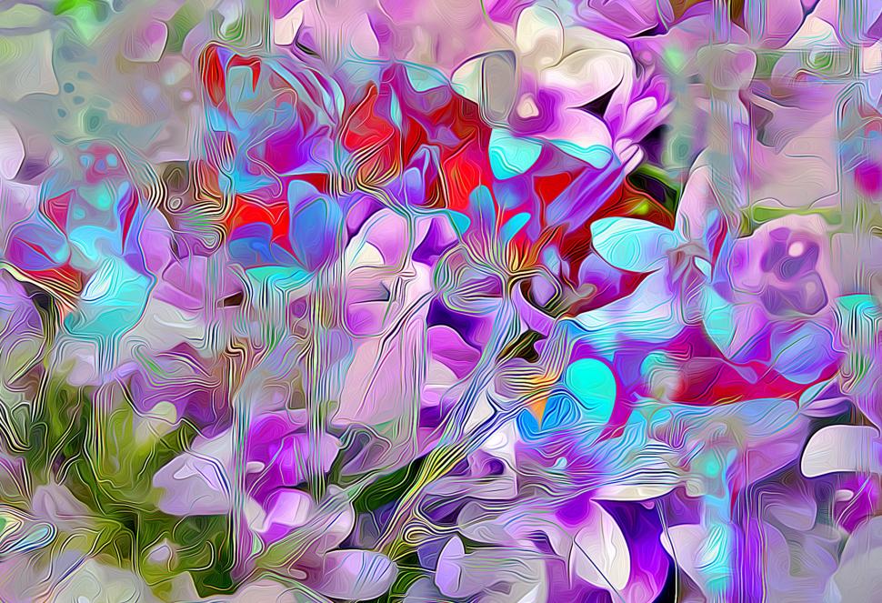 Flowers petals abstract wallpaper,flowers HD wallpaper,petals HD wallpaper,plant HD wallpaper,Nature HD wallpaper,meadow HD wallpaper,rendering HD wallpaper,2048x1401 wallpaper