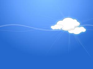Simple Sky Cloud wallpaper thumb