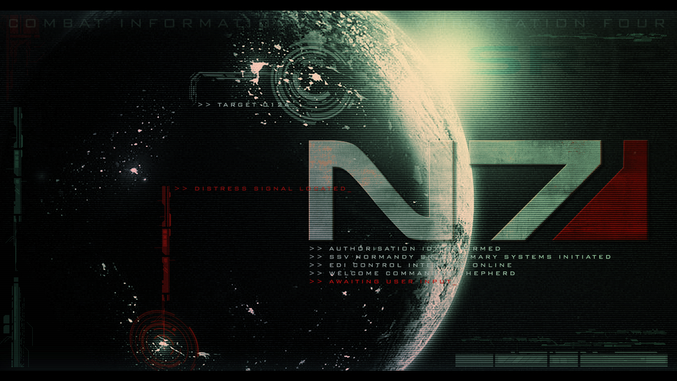 Mass Effect N7 HD wallpaper games Wallpaper Better
