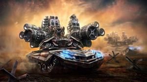 Art pictures, tanks, guns, soldiers wallpaper thumb