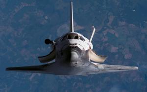 Space shuttle orbit wallpaper thumb