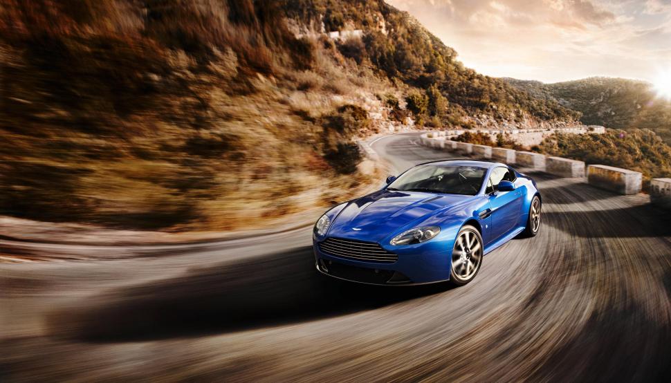Aston Martin V8 Vantage S wallpaper,blue HD wallpaper,mountains HD wallpaper,aston HD wallpaper,martin HD wallpaper,aston martin HD wallpaper,vantage s HD wallpaper,3000x1715 wallpaper
