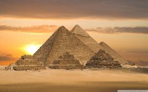 Egyptian Pyramids wallpaper thumb