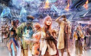 Final Fantasy 13 widescreen wallpaper thumb