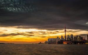 Sunset In Toronto wallpaper thumb