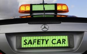 Mercedes-Benz safety car wallpaper thumb