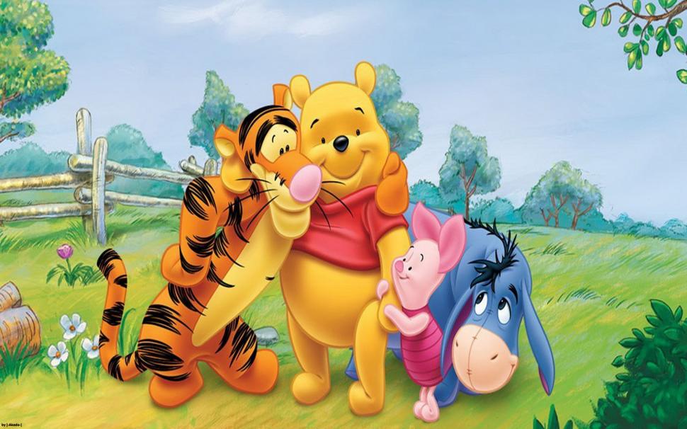 Winnie The Pooh And Friends Free Widescreen s wallpaper,cartoon HD wallpaper,cute HD wallpaper,disney HD wallpaper,pooh HD wallpaper,winnie the pooh HD wallpaper,1920x1200 wallpaper