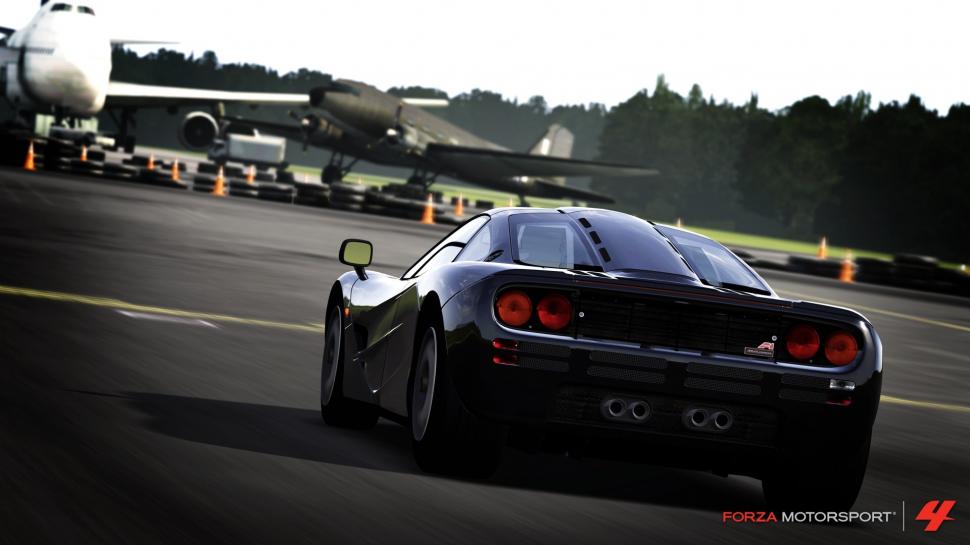 Forza Motorsport 4, Car, Rear View, Airport wallpaper,forza motorsport 4 HD wallpaper,car HD wallpaper,rear view HD wallpaper,airport HD wallpaper,1920x1080 wallpaper