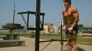 Young Arnold Schwarzenegger Workout wallpaper thumb