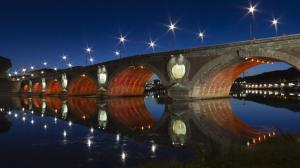 Carmes Toulouse Bridge In France wallpaper thumb