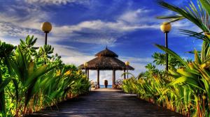 Welcome Paradise  HDR HD wallpaper thumb