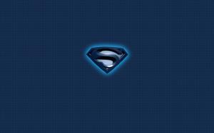 Superman Blue Logo wallpaper thumb