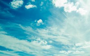 Blue Sky With Cloud  High Resolution Stock Images wallpaper thumb
