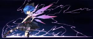 Manga, Touhou, Blue Hair, Wings, Cirno wallpaper thumb